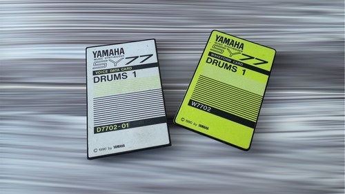 Yamaha 7702 drums kartenset - yamaha,