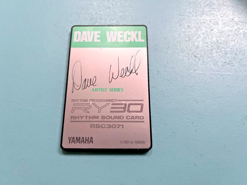 Dave weckl yamaha - dave,