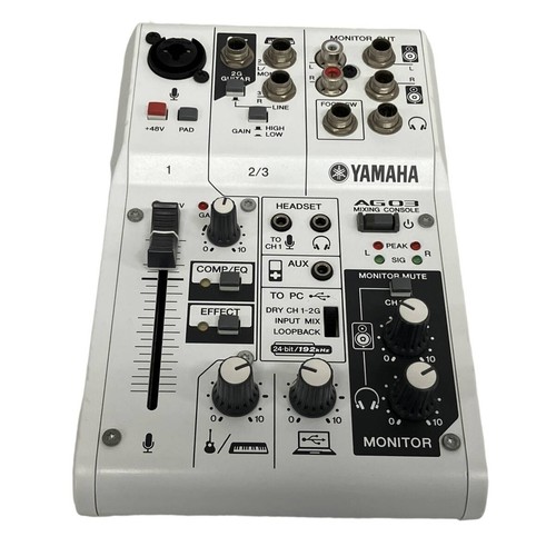 Yamaha ag03 kanal mischpult - ag03,