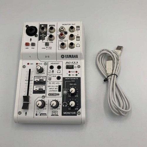 Yamaha ag03 kanal mischpult - yamaha,