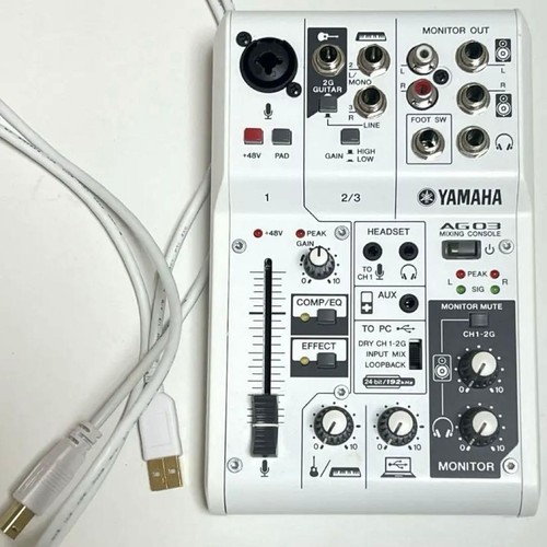 Yamaha ag03 kanal mischpult - 3,