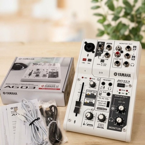 Yamaha ag03 kanal mischpult - yamaha,