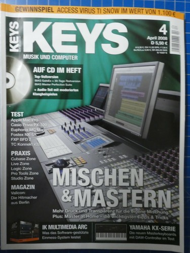 Keys musik und computer april - und,