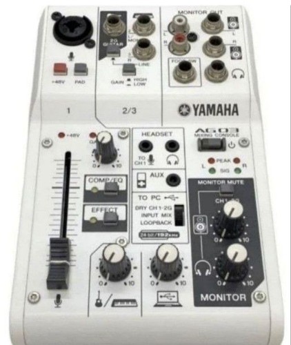 Yamaha ag03 kanal mischpult - yamaha,