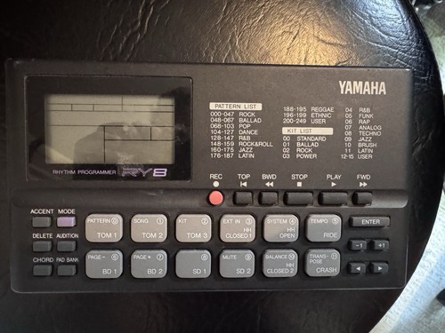 Yamaha ry8 drumcomputer rhythm - drumcomputer,