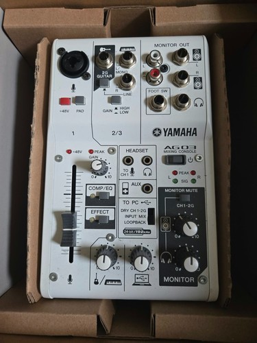 Yamaha ag03 kanal mischpult - 3,